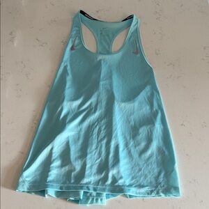 Nike Running Dri-Fit Women's Light Blue Racerback Tank Top